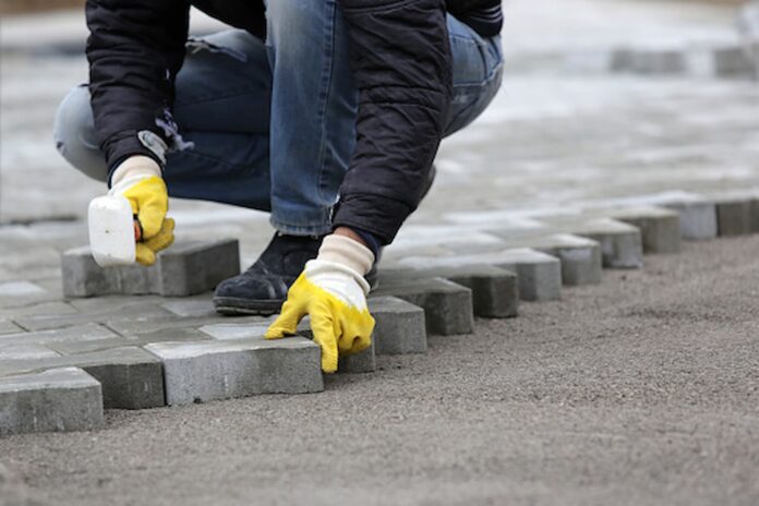 Block Pavers Installed