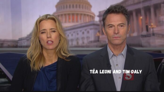 Téa Leoni and Tim Daly