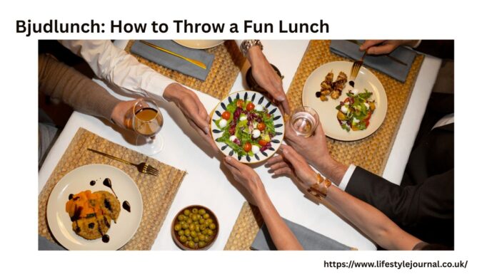 Bjudlunch: How to Throw a Fun Lunch Bjudlunch