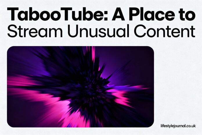 TabooTube: A Place to Stream Unusual Content