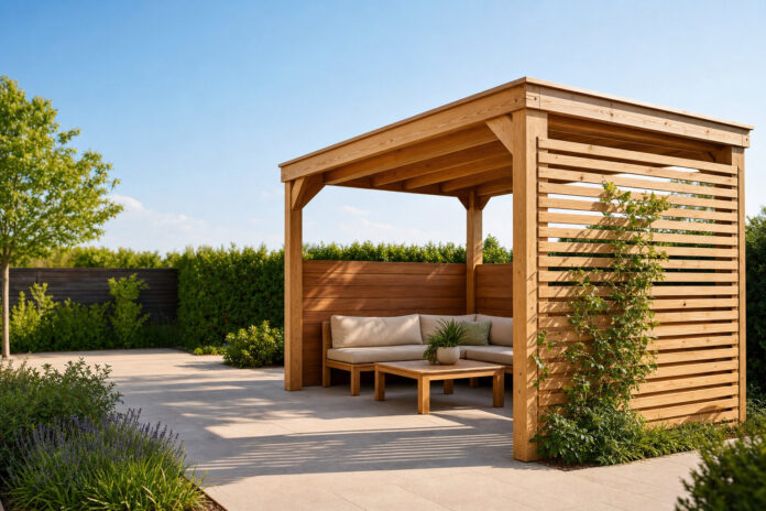 Timber Gazebos in Enhancing Garden Privacy