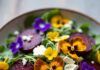 Edible flowers in desserts Edible flowers