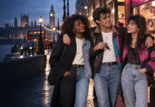 The 80s AI Photo Trend Has Landed in the UK: Here’s How to Get Your Own Retro Portrait Right Before-and-after AI-generated 1980s retro portrait showing a modern photo transformed into a British 80s-style photograph